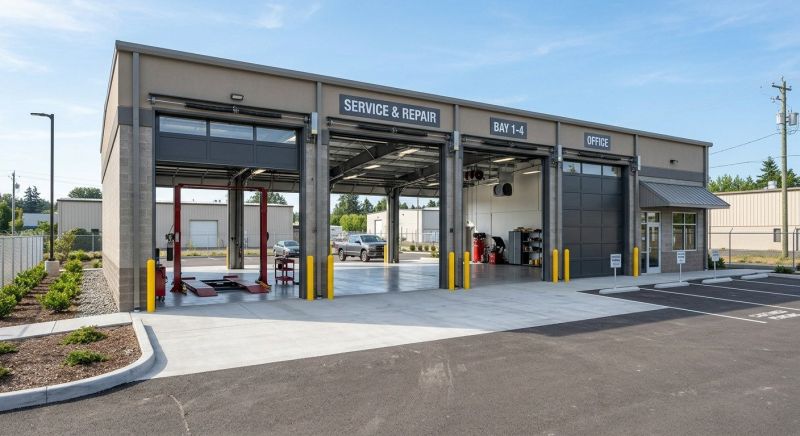Commercial Garage Construction in Mount Pleasant, SC
