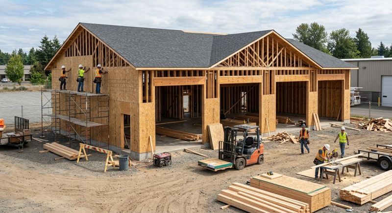 Commercial Garage Construction in Mount Pleasant, SC