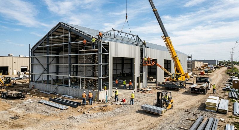 Commercial Garage Construction in Houston, TX