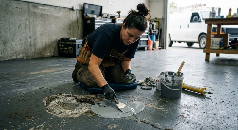Concrete Floor Coating Service in Raleigh, NC