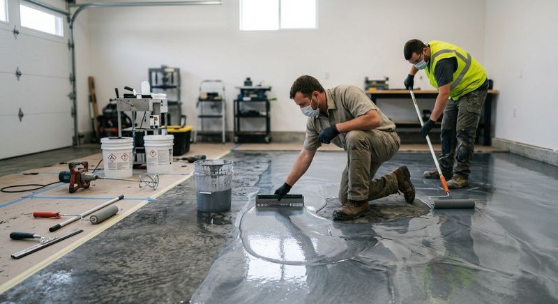 Epoxy Flooring Service in Greenville, SC