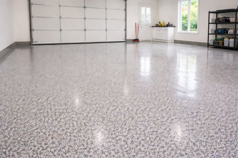Epoxy Garage Flooring Installation in Greenville, SC