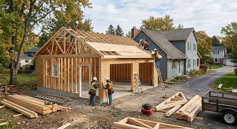 Garage Addition Installation in North Charleston, SC