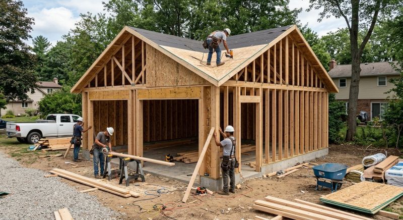 Garage Construction in North Charleston, SC