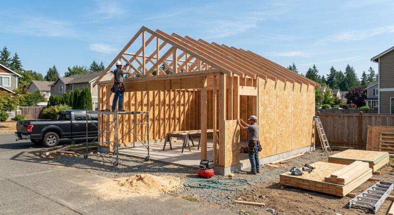 Garage Construction in North Charleston, SC