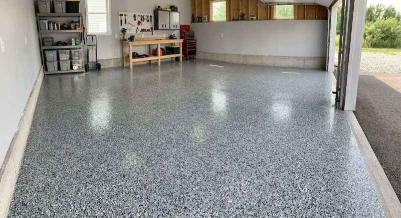 Garage Floor Renovation in Winston Salem, NC