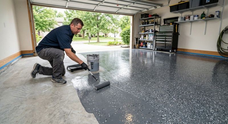 Garage Floor Renovation in Annapolis, MD