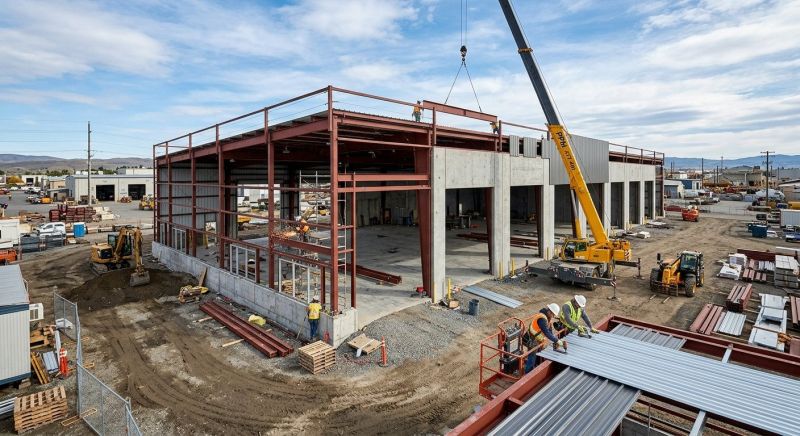 Industrial Garage Construction in Mount Pleasant, SC