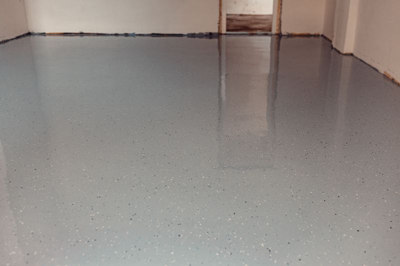 Speckled Garage Floor Painting in Charlotte, NC