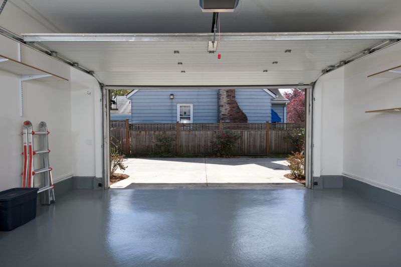 Speckled Garage Floor Painting in Loudoun County, VA