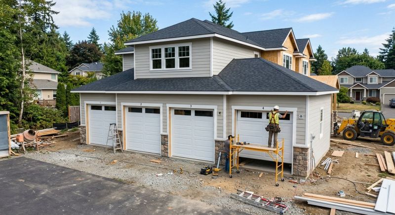 Three Car Garage Installation in Mount Pleasant, SC