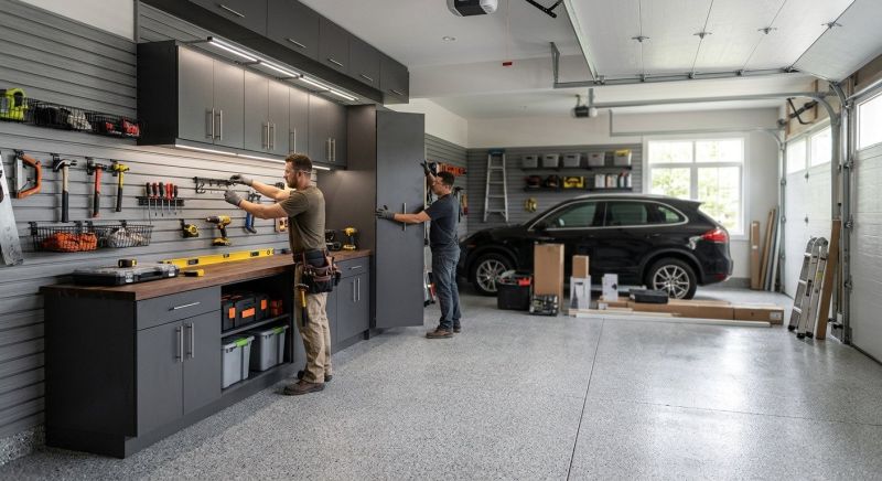 Three Car Garage Installation in Mount Pleasant, SC